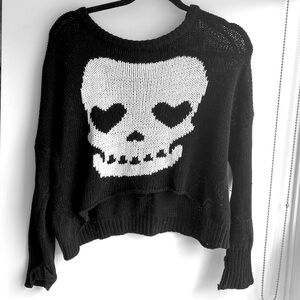 Parasuco knit skull sweater